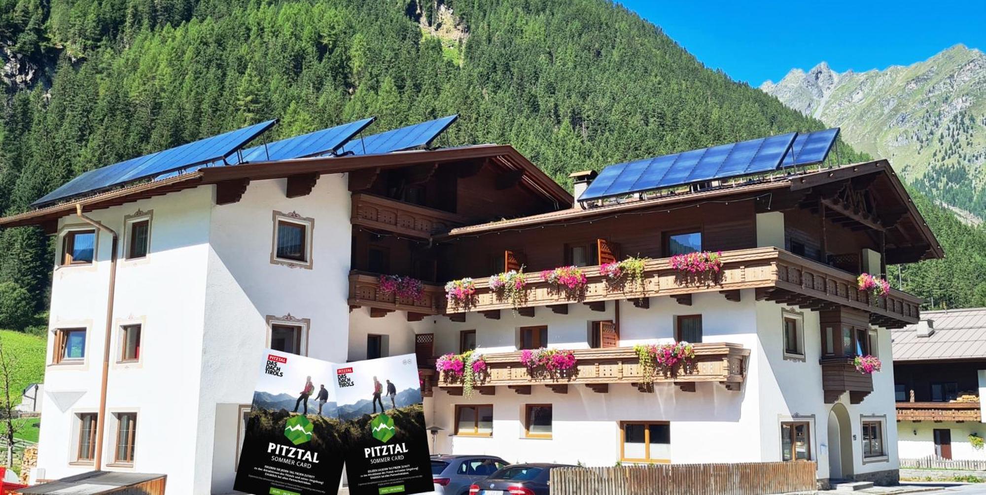 Hotel Pension Haid Sankt Leonhard im Pitztal Eksteriør bilde